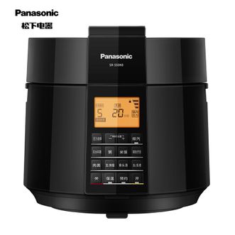 松下/Panasonic  5L电压力锅 家用多功能压力煲高压锅 电压锅 电饭锅 智能高压锅 无水料理 SR-S50K8