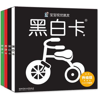海润阳光  视觉激发新版挂挂卡（4册套装）婴儿早教玩具