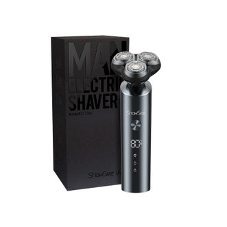 小适全身水洗剃胡刀LED显示屏360°5D浮动刀头刮胡剃须刀F305-GY