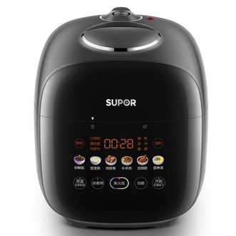 苏泊尔/Supor  电压力锅家用小型2.3L精巧容量炫酷大屏双球釜内胆智能预约高压锅压力锅SY-23FC39Q
