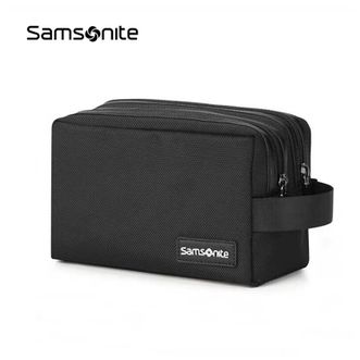 新秀丽/Samsonite  双层盥洗包 旅行洗漱收纳包 干湿分离多隔层（674*09018）
