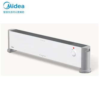 美的/Midea  石墨烯踢脚线取暖器家用电暖器浴室防水移动暖气HDV22U