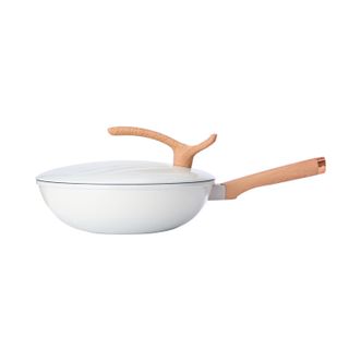 火象 贝壳炒锅 32cm电磁炉明火通用锅