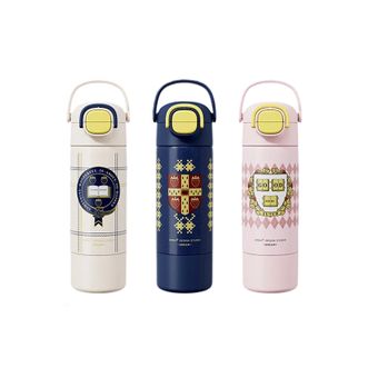 草莓生活（CMSH）  500ml保温杯儿童316不锈钢内胆一杯四饮防漏便携运动水杯子CMSH0108