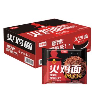 今麦郎  中式火鸡面100g*15袋整箱装方面拌面爆辣 泡面宵夜速食