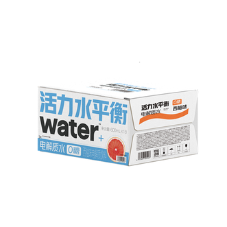 果子熟了  活力水平衡电解质水西柚味 600mL*18瓶（送货上门）痛快补水