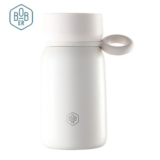 博堡/BOBER  悦心温显保温杯350ml 高颜值可爱水杯智能温显迷你保温杯小巧便携学生保温杯不锈钢杯子