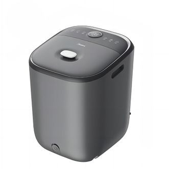 美的/Midea  泡脚桶杀菌洗脚盆加热电动按摩足浴盆泡脚盆泡小腿可拆洗按摩盘