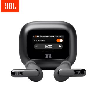 JBL  LIVE BEAM3 炫彩荚无线降噪蓝牙耳机 1.45英寸触控彩屏 多种智能定制音效  适用华为小米苹果三星手机