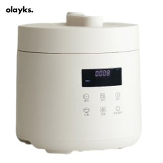 olayks.  立时 电压力锅 电压力电饭煲 家用多功能高压快煮智能预约小高压锅 2.5L适用3-4人用双胆