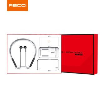 RECCI  移动电源蓝牙耳机手机支架充电线四合一智享礼盒套装RGB-N10四件套
