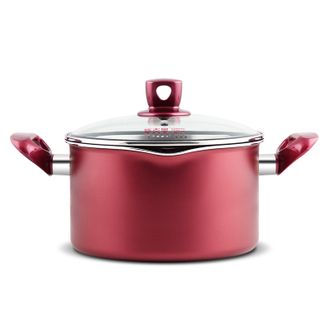 炊大皇（COOKER KING）  不粘锅汤锅22cm家用双耳电磁炉煲汤锅煮粥火锅锅具煮面锅燃气灶