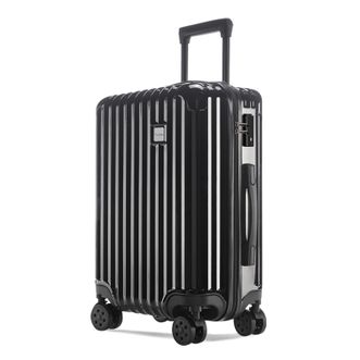 皮尔卡丹/Pierre Cardin  20英寸行李箱拉杆箱旅行密码箱万向轮轻便登机箱大容量皮箱男女