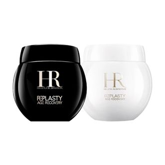 HR  赫莲娜黑白绷带二件套礼盒50ml+50ml 礼盒化妆品生日礼物送女友