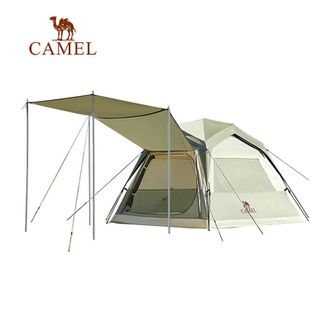 骆驼/Camel  户外帐篷 黑胶自动帐 便携式防晒野营公园露营天幕帐 （230*230*150cm）