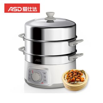 爱仕达/ASD  电蒸锅 家用10L大容量304不锈钢 多功能锅 AZ-Y28J105