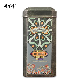 将军峰  新会六堡小青柑黑茶罐装120g 黑茶 六堡茶