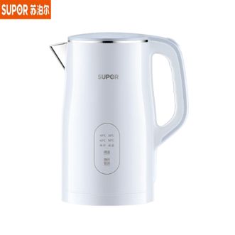 苏泊尔（SUPOR）  电水壶SW-17J83F 家用1.7L大容量烧水壶热水壶 316L不锈钢内胆电热水壶 1500W大功率全自动热水壶
