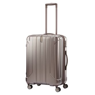 新秀丽/Samsonite  NIAR系列 24英寸时尚轻盈行李箱 容量可扩商旅标配 流性线条设计低调雅致 AY8*55002 银色