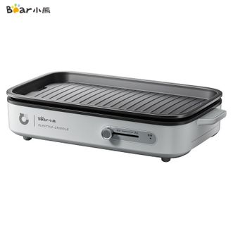 小熊/Bear  电烤盘电烤炉烧烤家用多功能电烧烤炉大功率分体式轻烟少油无级旋钮调温大烤肉盘