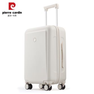 皮尔卡丹/Pierre Cardin  -24寸英 高颜值多颜色行李箱万向轮拉杆箱旅行密码箱【顺丰配送】【TSA海关锁】