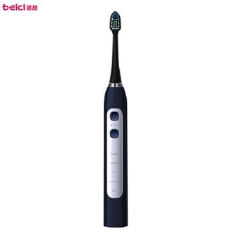 蓓慈/Beici  声波电动牙刷 小头宽幅全身防水刷牙口腔护理细软刷毛洁牙护牙时尚洁牙器VY01B1（单只）温莎蓝