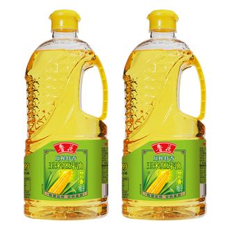 鲁花  压榨特香-玉米胚芽油-1.6L*2瓶