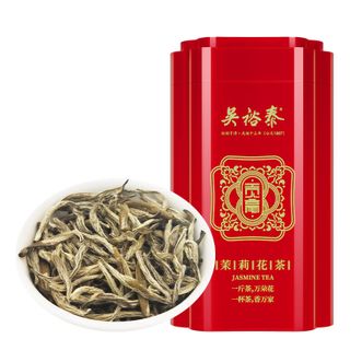 吴裕泰  贡毫茉莉花茶(单罐)100g/铁罐