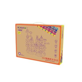 纽奇（Nukied）DIY拼装积木花园拼插花丛93件套