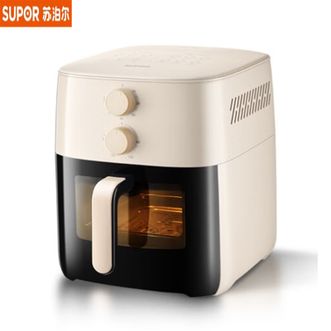 苏泊尔（SUPOR）  空气炸锅KJ60D866 不用翻面家用全自动炸烤机6L大容量一体机可视免翻面电炸锅双热源空炸