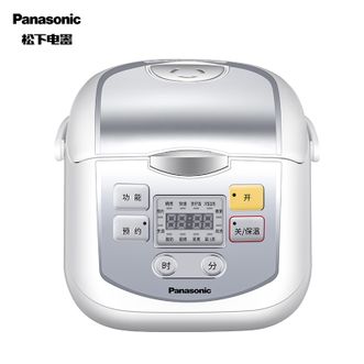 松下/Panasonic  2L迷你电饭煲 家用多功能电饭锅 24H智能预约 SR-DX071-W