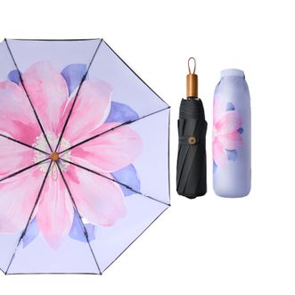 蕉下  三折黑胶防晒伞  绯云  防紫外线晴雨伞遮阳伞BM662