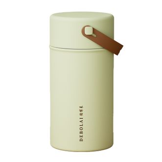 德博莱  经典款皮带焖烧杯保温饭盒316不锈钢便携提手750ml  DBL-MSB003