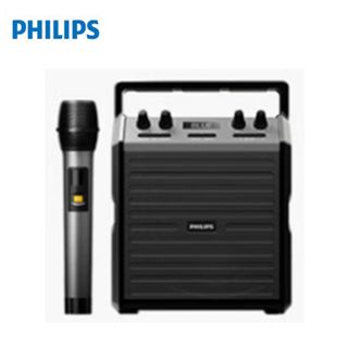 飞利浦（PHILIPS）  音响 SD50X【手持版 】户外音箱蓝牙音响 K歌带无线话筒广场舞跳舞演出手提小蜜蜂