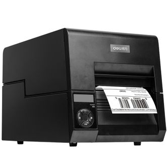 得力deli DL-230T工业级条码打印机(黑)
