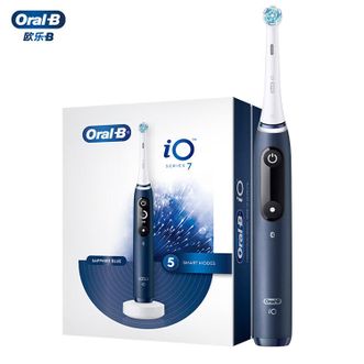 欧乐-B/Oral-B  智能电动牙刷iO7成人 微震科技圆头牙刷