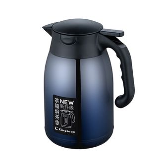 金怡（Kimyee）  304不锈钢真空保温壶1.6L大容量焖茶壶 家用暖壶茶水分离暖水瓶办公室热水壶 749