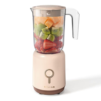 小熊/Bear  辅食机婴儿宝宝料理机多功能家用小型破壁机奶昔机 果汁杯+绞肉 LLJ-C10S2