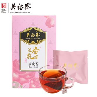 吴裕泰  玫瑰香花茶袋泡茶（三角包）45g/盒（3g/袋*15袋）