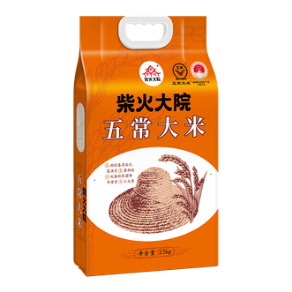 柴火大院  五常大米2.5公斤