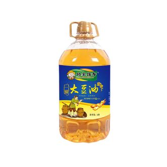 邻家饭香  压榨一级大豆油  非转基因食用油  5L*1桶装