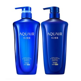 水之密语/AQUAIR  净润臻养洗发水 600ml*2 (倍润+控油)