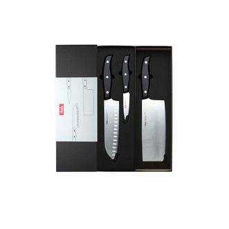 菲仕乐（Fissler）  精致系列刀具三件套 家用厨房刀具套装削皮刀菜刀水果刀 专刀专用轻便锋利