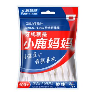 小鹿妈妈（FAWNMUM）  经典力学100支袋装*6袋