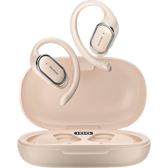 纽曼  LY12挂耳式蓝牙耳机开放式真无线不入耳运动跑步骑行通话降噪游戏耳机