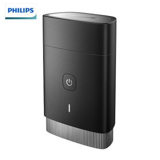 飞利浦/Philips  剃须刀黑锋刃便携式电动剃须刀胡须刀刮胡子刀全身水洗快充