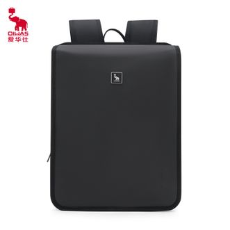 爱华仕/Oiwas  睿行系列轻薄双肩包通勤背包OCB5183 黑色 14寸英寸