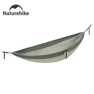 挪客（NatureHike）  吊床 户外露营便携摇篮秋千 超轻加厚防侧翻 浅豆绿-单人