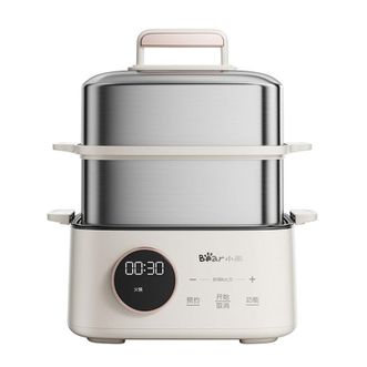 小熊/Bear  电蒸锅 DZG-B23W1 家用9.5L容量