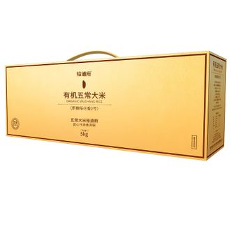 裕道府  湿地有机五常东北大米礼盒装 5kg（金盒）